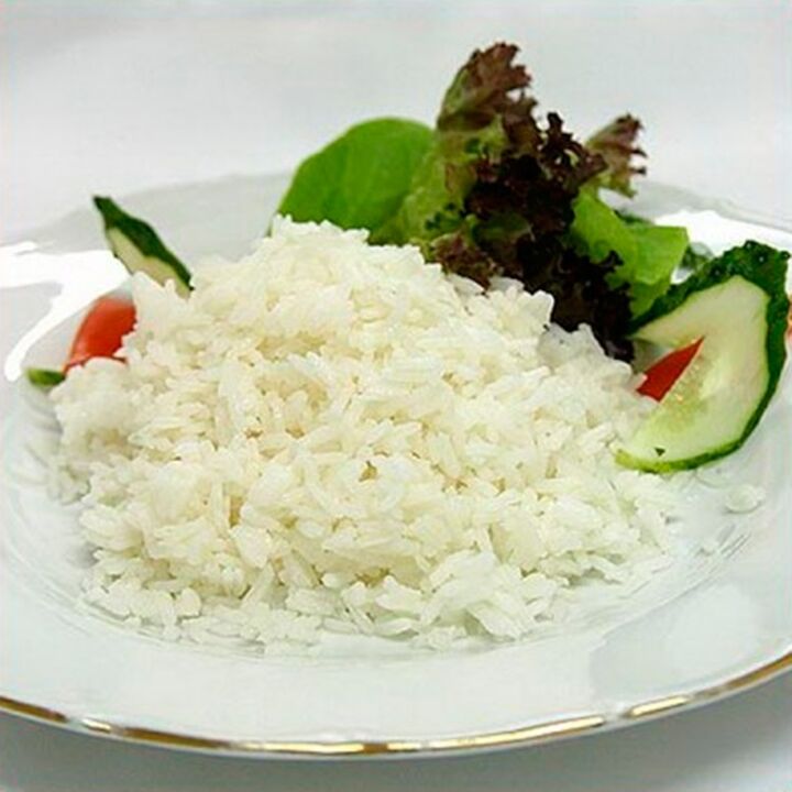 arroza barazkiekin japoniar dietarako