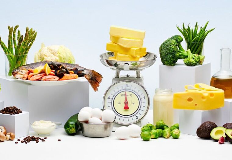 Keto dietarako gomendatutako elikagaiak